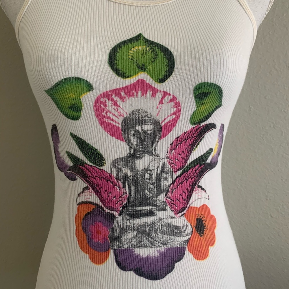 Ebb & Flow Ribbed Tank Top - Picture 2 of 6
